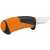 Fiskars Universal Knife with Built-in Sharpener, orange and black handle