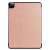 Rose gold iPad Pro 12.9 2020 tablet case, back view