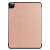 Rose gold iPad Pro 12.9 2020 tablet case, back view