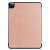 Rose gold iPad Pro 12.9 2020 tablet case, back view