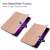 Rose gold iPad Pro 12.9 2020 tablet case, auto sleep wake function