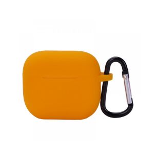 Orange silicone case for AirPods 3 with carabiner - Apple