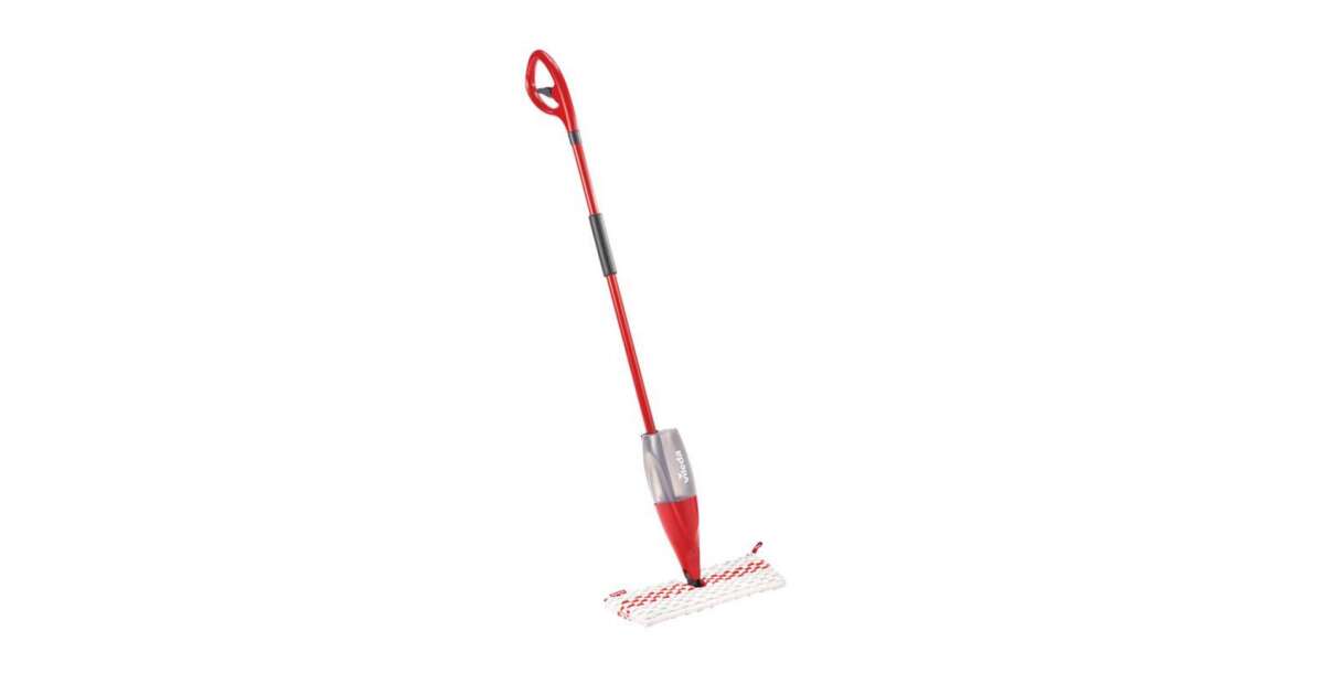 Vileda 1-2 Spray Max Flat Mop #red-white