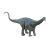 Schleich Brontosaurus S15027 dínó figura, részletes és kézzel festett