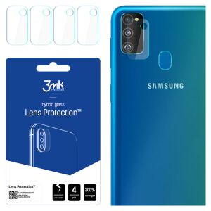 3MK Lens Protection aplicată pe camera Samsung M30s cu ambalaj - 3MK Folii protecție