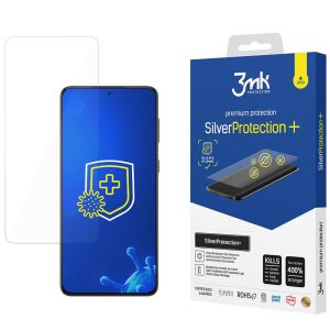 3MK SilverProtection+ Samsung S21 screen protector with antimicrobial coating and packaging - Screen Protector