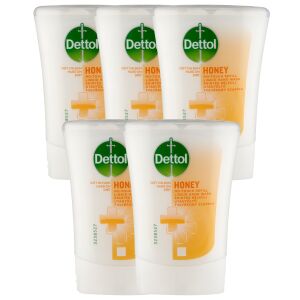 Dettol Honey No Touch за измиване на ръце 5x250ml