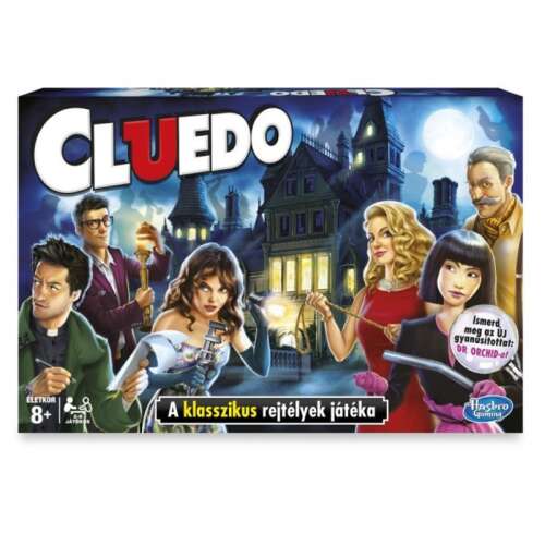 Hasbro Cluedo Társasjáték -  A klasszikus rejtélyek játéka