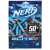 Nerf Elite 2.0 50-Dart Nachfüllpack, blaue Darts mit orangefarbenen Spitzen, Nerf Blaster Munition