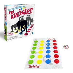 Hasbro Twister játékszett szőnyeggel és pörgettyűvel - Hasbro