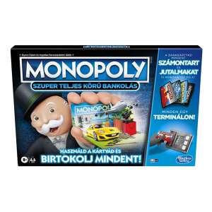 Hasbro Monopoly Társasjáték - Szuper teljes körű bankolás 32075622 Társasjátékok - Monopoly