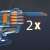 Nerf Elite 2.0 Warden DB-8 Launcher #blau-orange 32075635}