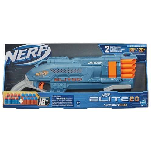 Nerf Elite 2.0 Warden DB-8 Kilövő #kék-narancs 32075635
