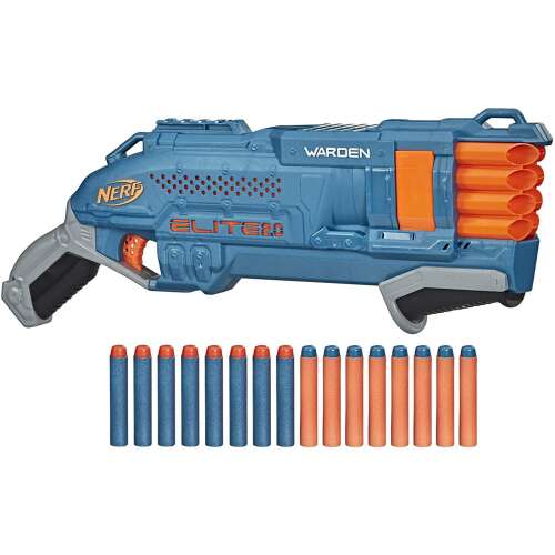 Nerf Elite 2.0 Warden DB-8 blaster toy gun with darts