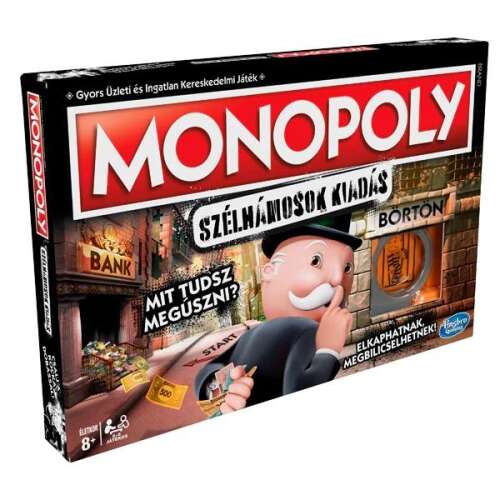 Hasbro Monopoly Társasjáték - Szélhámosok kiadás 32075640