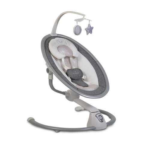 Cangaroo Cloud elektromos babahinta, szürke és fehér, oldalnézet