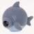 Flockies S2 collectible figure Hector the shark, side view