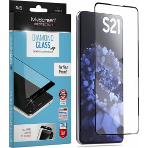 MyScreen Protector Diamond Glass за Samsung S21 с телефон - MyScreen Фолио за защита на дисплея