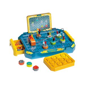 Clementoni Science & Play Laborator de Electronica, cutie deschisa cu componente de circuit - Clementoni Jocuri stiintifice si exploratori