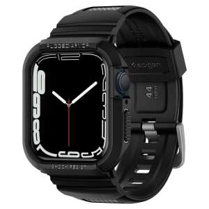 Spigen Rugged Armor Pro Apple Watch 44mm case with black band - Smart watch case