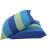 Pepita single hanging chair cushions, blue and green striped