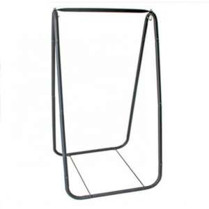 Pepita Steel Frame Hammock Chair Stand - Capacitate de încărcare 300kg #negru