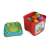 Clemmy Sensory Bucket lid with star-shaped opening and textured surfaces, perfect for stacking and sensory play