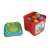 Clemmy Sensory Bucket lid with star-shaped opening and textured surfaces, perfect for stacking and sensory play