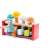 Cubika wooden hammer toy with colorful characters, perfect for developing hand-eye coordination and fine motor skills