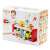 Cubika wooden hammer toy with colorful characters, perfect for developing hand-eye coordination and fine motor skills, packaging shows age recommendation