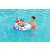 Child in a Bestway inflatable airplane pool float