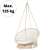 Pepita Macrame Hanging Chair with Cushion, 125 kg max weight