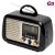 Radio kieszonkowe retro SAL RRT 2B, odtwarzacz multimedialny, 4 w 1, BT, USB/MicroSD, radio FM, AUX, czas pracy ~20 godzin 64293786