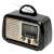 Retro radio Sal RRT 2B s Bluetooth, crna