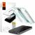Spigen Glas.tR EZ Fit HD iPhone 15 screen protector packaging and phone