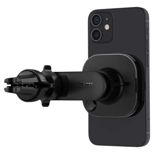 Spigen OneTap magnetische Autohalterung für iPhone 12 und 13 Serie mit MagSafe kabellosem Laden, schwarz