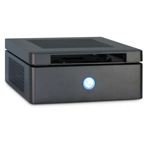 Inter-Tech ITX-603 Mini ITX Számítógépház - Fekete
