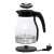 Camry CR 1300 glass electric kettle, 1.7L, 2200W, disassembled