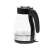 Camry CR 1300 glass electric kettle, 1.7L, 2200W, side view