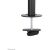 Neomounts FPMA-D550D4BLACK sistem montare monitor/stand 81,3 cm (32") Negru Birou (FPMA-D550D4BLACK) 134108348