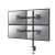 Neomounts FPMA-D550D4 Suport de birou pentru 4 monitoare, negru, cu 4 monitoare montate
