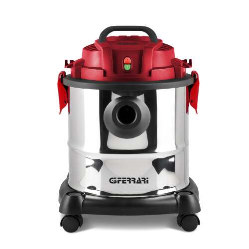G3 Ferrari G90028 FUSTO RED odkurzacz do mokrego i suchego sprzątania, stal nierdzewna, czerwony i srebrny