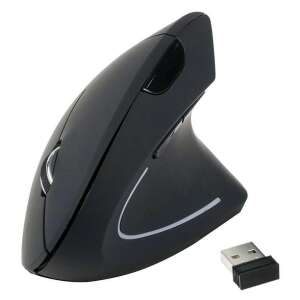 Mouse vertical wireless Equip 245110, negru - Mouse