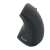 Equip 245110 Wireless Vertical Mouse, Black, side view