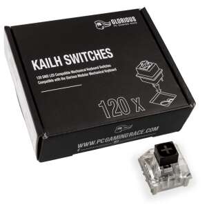 Glorious Kailh Box Black Switch szett - 120db 71923209 Egyéb kiegészítő számítógéphez
