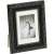 Walther CR030B Barokk képkeret, fekete és ezüst színben, passe-partouttal, portré vagy tájkép fotókhoz