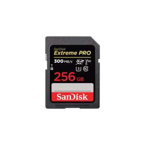 Sandisk 256GB Extreme Pro microSDXC UHS-II CL10 U3 V90 Memóriakártya 71926046 