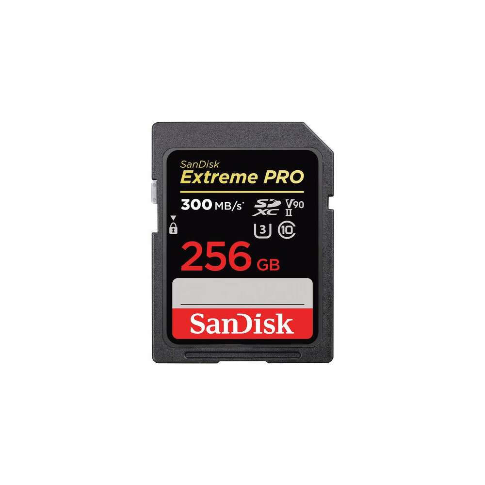 Sandisk 256gb extreme pro microsdxc uhs-ii cl10 u3 v90 memóriakártya