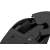 Natec Stork wireless mouse, black, bottom view, showing battery compartment