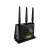 Router Asus 4G-AC86U Wireless AC2600 Dual-Band Gigabit, negru, vedere din spate, arătând porturile